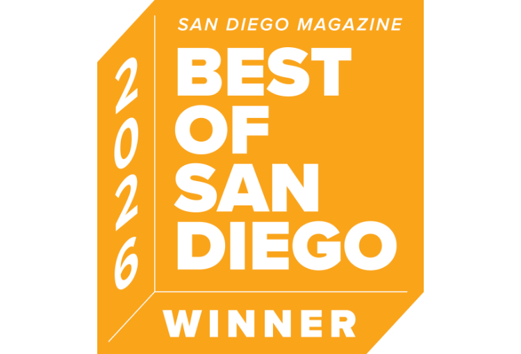 San Diego Magazine Best of San Diego Winner 2026