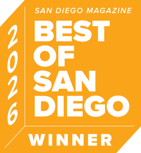 San Diego Magazine Best of San Diego Winner 2026