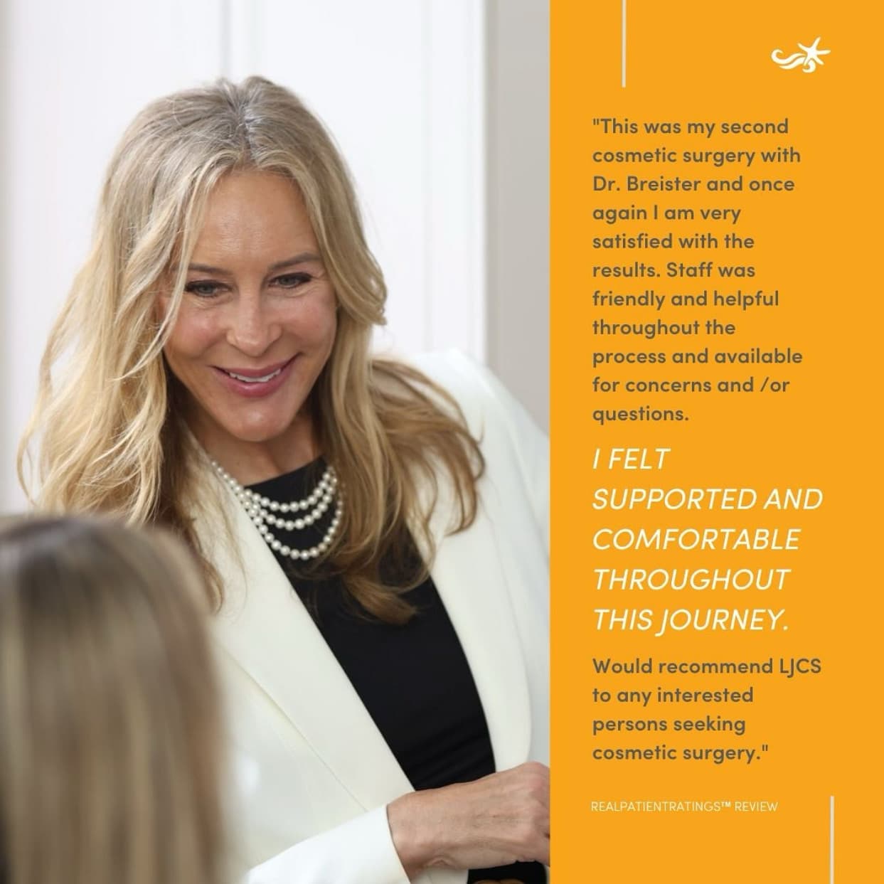 Woman in taupe sports bra and matching underwear with a toned stomach and hand on hip, next to text about minimizing and managing liposuction scars.