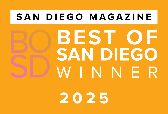 San Diego Magazine - Best of San Diego Award Winner 2025
