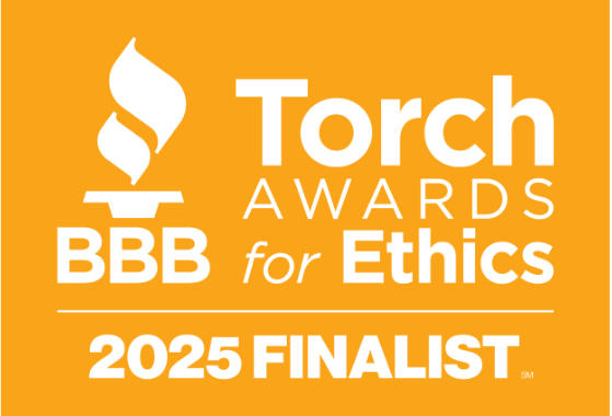 Torch Awards BBB for Ethics - 2025 Finalist