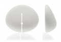 Oval base breast implant