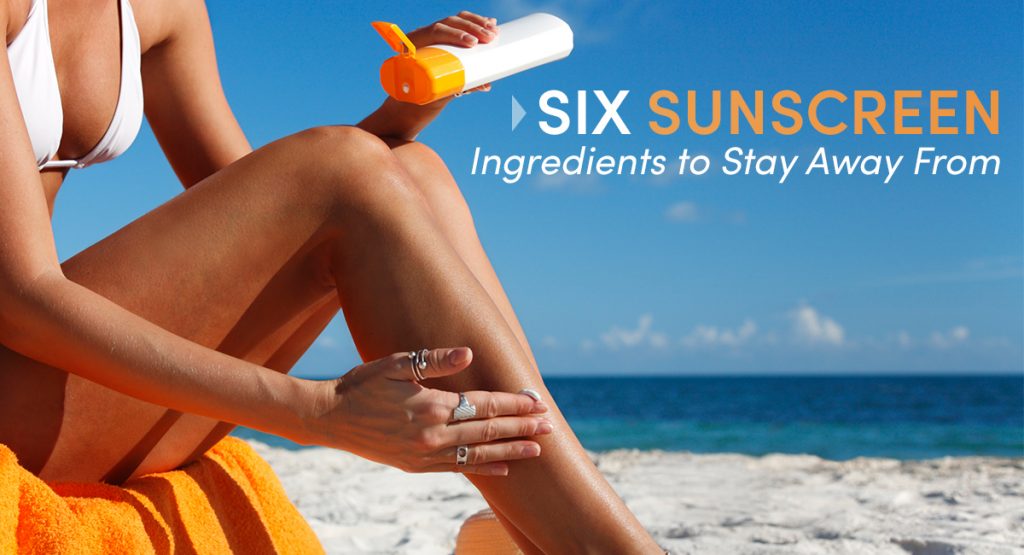 6 ingredients you should avoid when buying sunscreen.