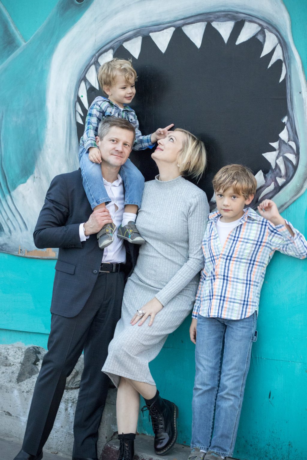 Dr. Swistun and family