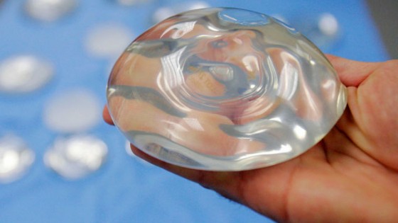 silicone gel breast implant