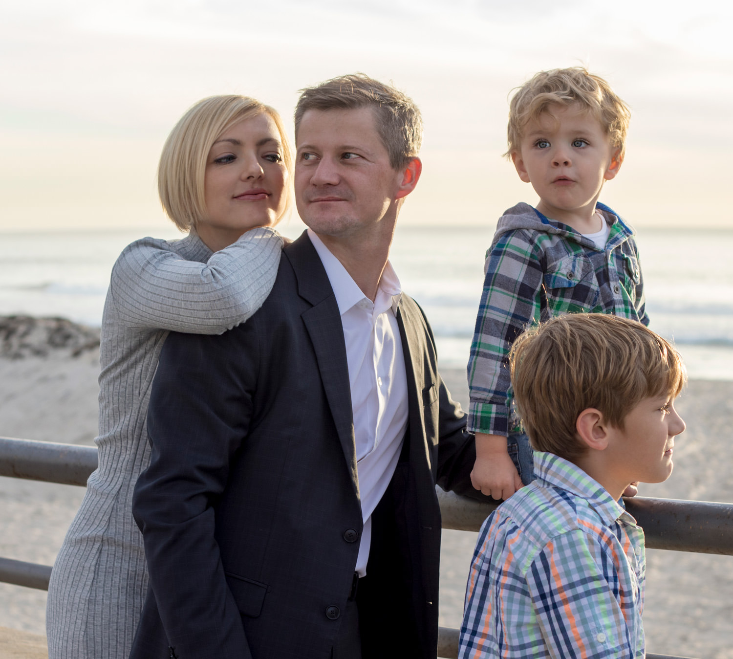 Lukasz "Luke" Swistun, MD with family