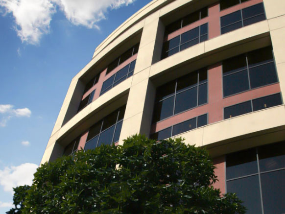 Close-up of LJCSC office in Ximed building