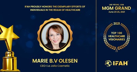 IFAH honors Marie Oleson as a Top 100 Healthcare Visionary