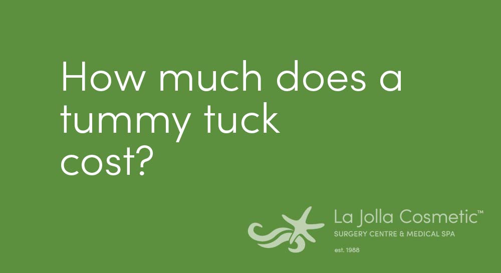 How much does tummy tuck cost in San Diego?