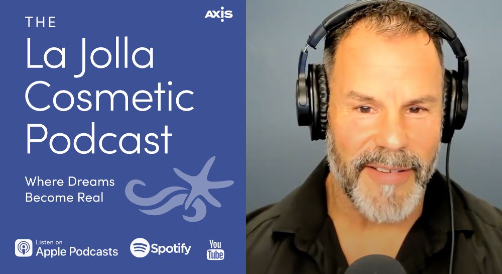 [The La Jolla Cosmetic Podcast | Where Dreams Become Real] Explant patient's husband with podcast equipment