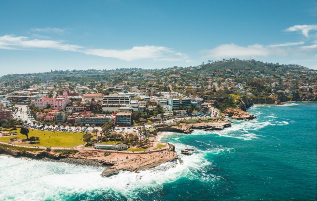 La Jolla coastline