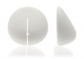 Round base breast implant