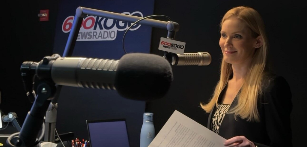 Dr. Riedler on News Radio show