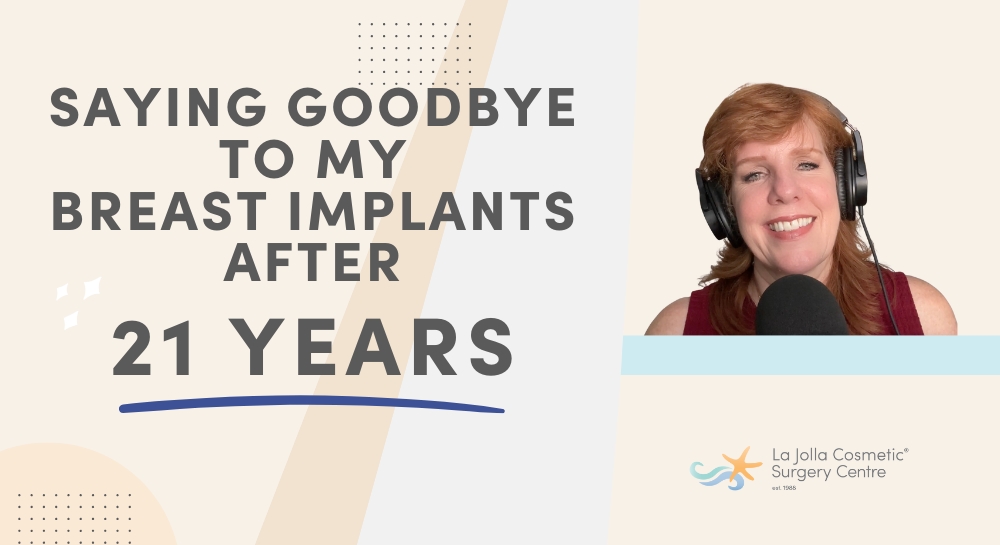 [Saying goodbye to my breast implants after 21 years] Dr. Luke Swistun's explant patient Jennifer on our podcast before her surgery