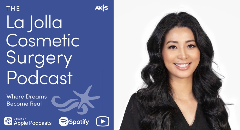[The La Jolla Cosmetic Surgery Podcast cover art] LJCSC visual storyteller Gretchell