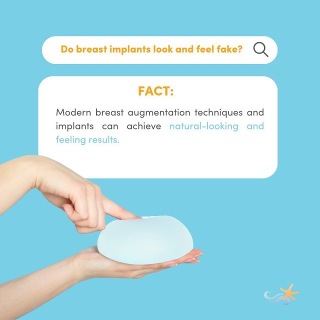 Breast implants have evolved dramatically over the years, so luckily for you, your breasts can still look and feel very natural after breast augmentation. 🌟👏