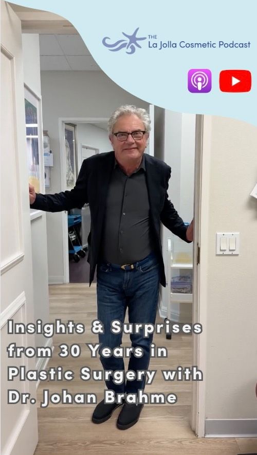 Insights & Surprises from 30 Years in Plastic Surgery with Dr. Johan Brahme 💡

To honor his 20th anniversary with LJCSC, Dr. Brahme joins our podcast to share his perspective on how the specialty of plastic surgery has evolved throughout his three-decade career. Listen through the link in bio. 💛🎙️

#plasticsurgeon #plasticsurgery #facelift #liposuction #tummytuck #liplift #femininerejuvenation #breastaugmentation #podcast #Ellacor #sandiegoplasticsurgery #sandiegoplasticsurgeon #cosmeticsurgery #aesthetics #aestheticmedicine