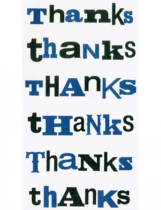 Thank You Card