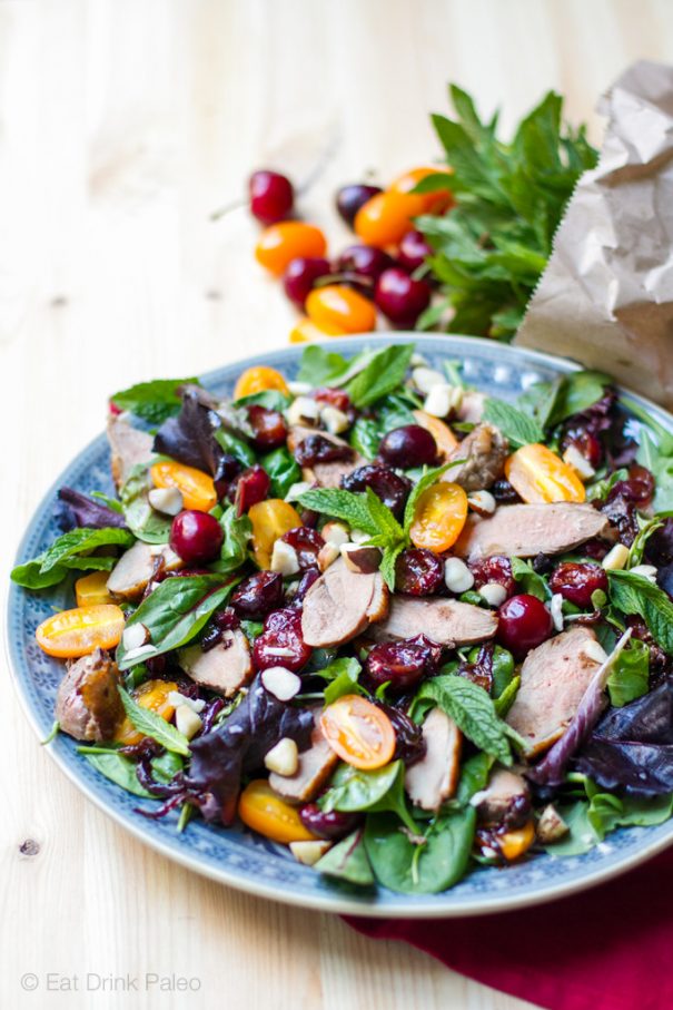 paleo duck salad