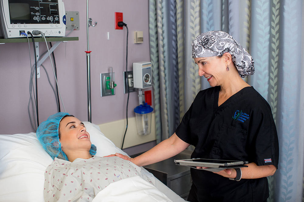 san diego plastic surgery recovery room